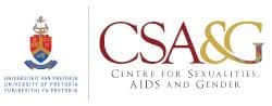 University of Pretoria Centre for Sexuality AIDS and Gender Logo